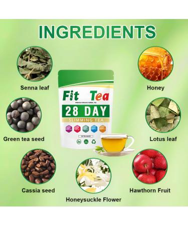 Th Minceur D tox De 28 Jours - Tisane Naturelle Br le-graisses For La Gestion Des Calories(1PC) - Buy Online on GoSupps.com