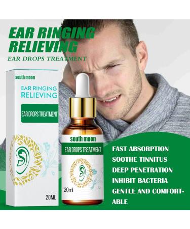 Tinnitus Ear Drops Tinnitus Relief for Ringing Ears Tinnitus Treatment Ear Ringing Treatment Oil Pain Relief and Earache Drops Ear Drops for Itchy Ears Hearing Ear Drops Ear Calm Drops Earache Drops - Buy Online on GoSupps.com