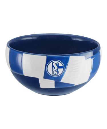 FC Schalke 04 Scarf Cereal Bowl (one size blue) one size Blue