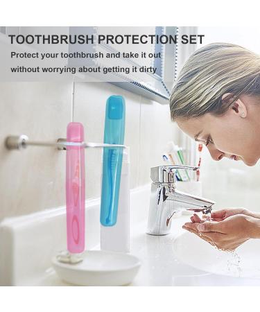 14-Piece Travel Toothbrush Kit - Portable Cases & Protective Covers for Family Trips - Buy Online on GoSupps.com