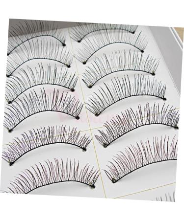 Buy Ipetboom 30 Pairs Handmade False Eyelashes | Natural Long Black Lashes for Stunning Eyes - International Shipping Available - Buy Online on GoSupps.com
