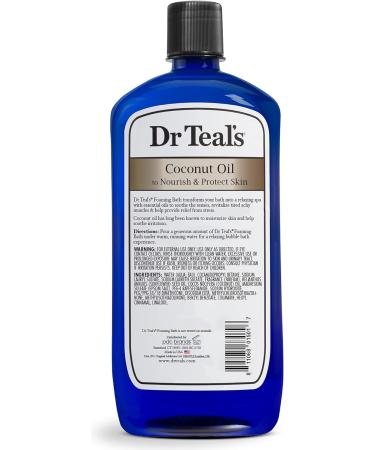 Dr Teal's Foaming Bath Combo Pack (68 fl oz) - Hemp Seed Oil & Essential Oils. Nourish & Protect with Coconut Oil - Buy Online on GoSupps.com