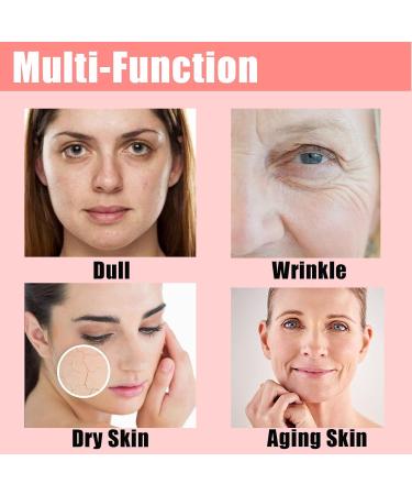 Hyaluronic Acid Serum for Face Vitamin C Serum Anti Aging Serum with Vitamin C & E Relieve Redness & Anti Wrinkle Facial Serum with Vitamin E Suitable for All Men & Women Improve Skin Condition-30ml - Buy Online on GoSupps.com