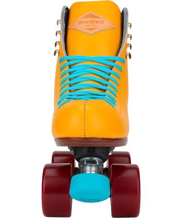 Riedell Crew Outdoor Quad Roller Skate - Turmeric, Size 8 - Buy Online on GoSupps.com