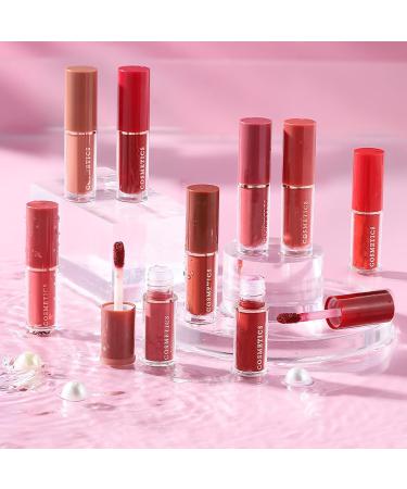 Set de Rouges L vres Liquides Mat Velout - 12 Pi ces Kit De Maquillage Labial S chage Rapide | Set De Maquillage Labial Mat Et Brillant pour Voyage Sc ne Rendez-vous R union Vacances - Buy Online on GoSupps.com
