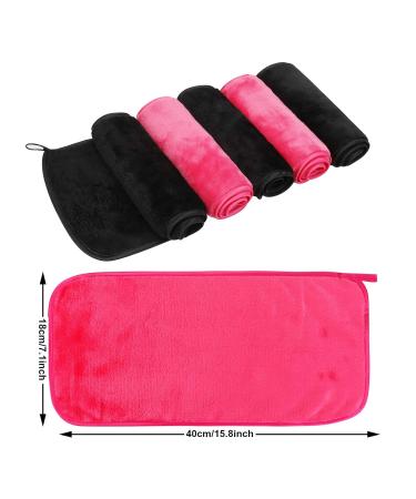 Microfiber Makeup Removal Towels - 5 Pack | Hypoallergenic Washable & Reusable Facial Cloths - Eco-Friendly Cleaning with Water | Demplation - Buy Online on GoSupps.com