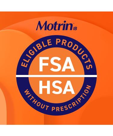 Motrin IB Liquid Gels with 200mg Ibuprofen per Caplet, Pain Reliever & Fever Reducer for Adults, Relief from Minor Arthritis Pain, Muscle Aches, Headache, Menstrual Cramps & Backache, 120 ct 120 Count (Pack of 1) - Buy Online on GoSupps.com