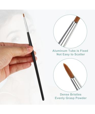 VOCOSTE 3pcs Makeup Brush Set - Eyeliner Lip & Smudger Brushes with Wooden Handles for Flawless Eye Makeup | International Shipping Available - Buy Online on GoSupps.com