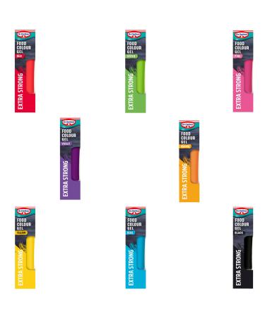 Dr Oetker Gel Pick N Mix - Create Custom Gel Combo with 7+ Flavours | Red Blue Pink Green Violet Yellow Pink Orange | 3 Pack (15g each)- Perfect Gel Gift Set for Jelly Lovers 15 g (Pack of 3)