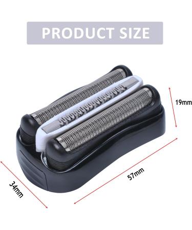 32B Shaving Heads for Bra-un Electric Shavers | Compatible with 3010S 3020S 3040S 310S 320S & More - Poweka - Buy Online on GoSupps.com