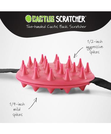 Travel-Sized Cactus Back Scratchers | Mini Back Scratchers with Aggressive & Soft Spikes - Perfect Post-Op Gift - Buy Online on GoSupps.com