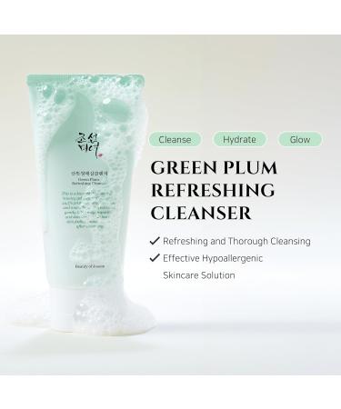 Beauty of Joseon Green Plum Refreshing Cleanser Gel with Dynasty Cream Hydrating Face Moisturizer for Dry - Buy Online on GoSupps.com