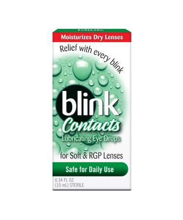 Amo Blink Contacts Lubricating Eye Drops, 0.34 Fl Oz (Pack of 2)
