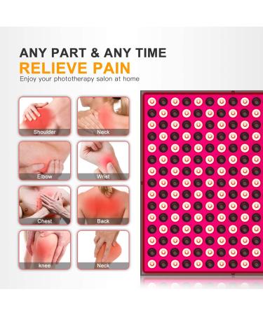 Allisable 45W Red LED Light Therapy Panel - Deep Red 660nm & Near Infrared 850nm Combo | FDA Registered - Buy Online on GoSupps.com