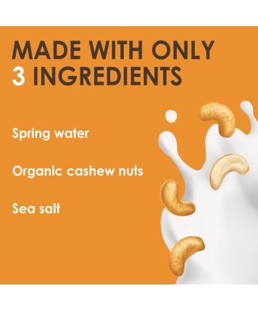 Buy Rude Health Organic Cashew Drink 1L - Dairy-Free Vegan and Gluten-Free | International Shipping Available - Buy Online on GoSupps.com