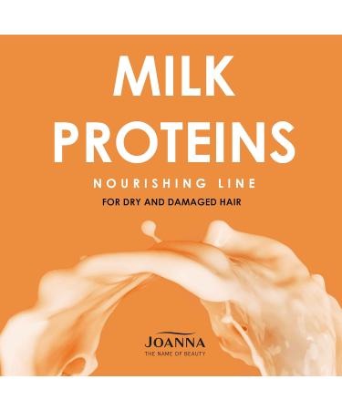 Joanna Professional Hair Care Cream with Milk Proteins - 500g | Nourishing Formula for Dry Stressed Hair | Salon Quality Treatment - Buy Online on GoSupps.com