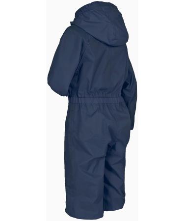 Trespass Kids Button Rain Suit 7-8 Years - Navy | Unisex Waterproof Jacket & Pants - Buy Online on GoSupps.com