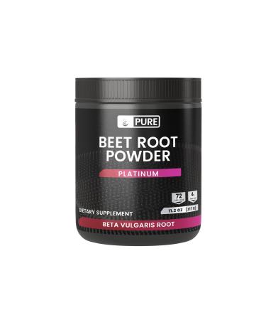 PURE Beet Root Powder 11.2 oz Nitric Oxide Always Pure