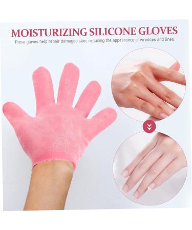  FOMIYES FOMIYES 2 Pairs Cotton Moisturizing Dry Hands Mittens Sleep Lotion Dry Hands Whitening Sock Foot Mask Miss Pink - Buy Online on GoSupps.com