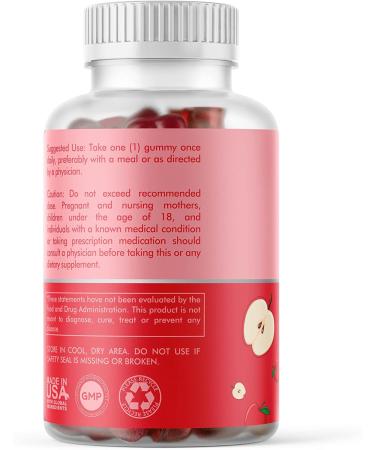 Apple Cider Vinegar Gummy for Kids - Immunity & Health Support with Folic Acid & Vitamin B12 | 60 Day Supply - Buy Online on GoSupps.com