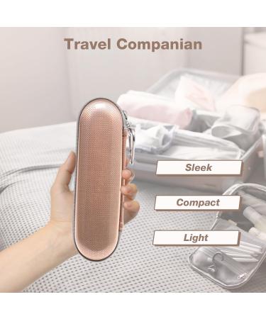 Electric Toothbrush Case - Rose Gold for Oral-B Philips Sonicare & Most Brands - Protect & Travel - Buy Online on GoSupps.com