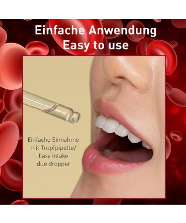 Alp Nutrition Iron Drops 30ml - High-Dose Iron Vitamin B12 & Folic Acid - Well-Tolerated Alternative to Iron Tablets for Iron Deficiency - Buy Online on GoSupps.com