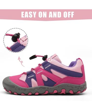 Mishansha Kids Trekking Shoes 13 Little Kid Red - Breathable Lightweight Outdoor Sneakers for Boys and Girls - Buy Online on GoSupps.com