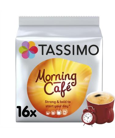 Tassimo Morning Caf Coffee Pods x16 (Pack of 10 Total 160 Drinks) - Buy Online on GoSupps.com