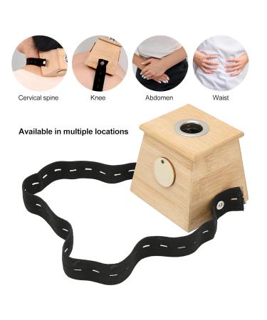 Buy Moxibustion Box - 2 Pieces Bamboo Moxa Roller Stick Holder for Acupuncture | International Shipping - Buy Online on GoSupps.com