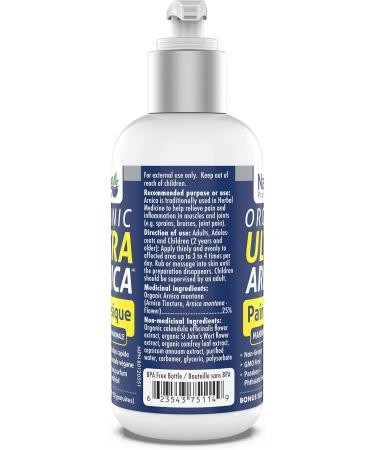  Naka Platinum Organic Ultra Arnica Lotion Pain Relief Maximum Strength European Certified Arnica Made in Canada (120ml) 11 ml (Pack of 1) - Buy Online on GoSupps.com