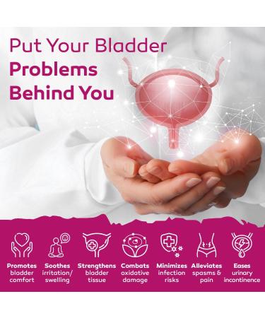 CYSTASOLV Bladder Comfort Formula - Vegan Bladder Support for Women & Men - 60 Capsules for Healthy Inflammatory & Histamine Response - International Shipping Available - Buy Online on GoSupps.com