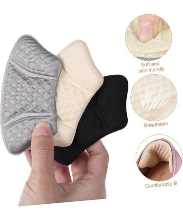6 Pairs Anti-Wear Heel Patch & Grips - Cushioned Heel Protectors for Loose Shoes - Comfort & Safety for Big Shoes - Buy Online on GoSupps.com