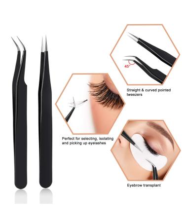 Buy SOMIER 7-in-1 Eyelash Curler Tool Set | Complete Eyelash Makeup Kit with Silicone Refill Pads & Accessories - International Shipping Available - Buy Online on GoSupps.com