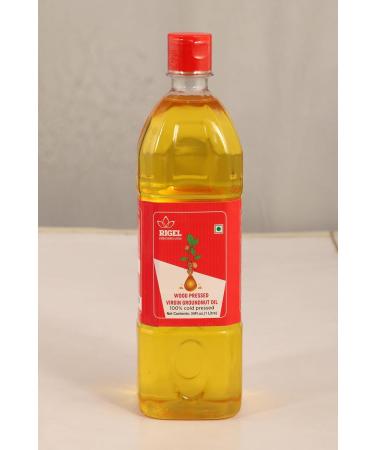 Rigel Spices Cold Pressed Peanut Oil - 1L PET | 100% Natural & Freshly Milled - Buy Online on GoSupps.com