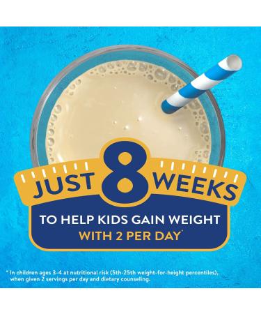 PediaSure Grow & Gain Kids Nutrition Shake 24-Pack | 2-FL HMO Prebiotic, Vitamins C, E, B1, B2 | Non-GMO Vanilla Flavor - 8 Fl Oz Bottles - Buy Online on GoSupps.com