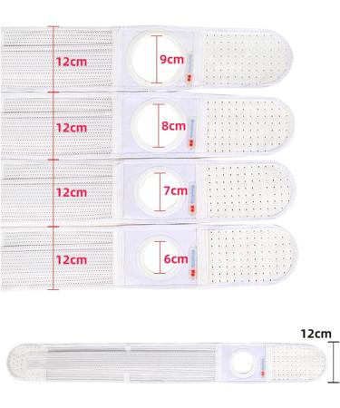 HEAXIY Stoma Support Belt for Stoma Hernia - Comfortable Belly Bandage for Men & Women - XLarge 8cm - Ideal for Stoma Patients - Buy Online on GoSupps.com