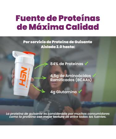  HSN HSN Pea Protein Isolate | Vanilla Flavor 2 kg 67 servings | 100% Vegan | Pea Protein Isolate | Non-GMO Gluten-Free - Buy Online on GoSupps.com