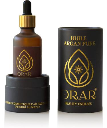 ARGAN OIL 50ML | 100% NATURAL - ORIGIN MOROCCO - COLD EXTRACT + 1 FREE BEAUTY BOOK 12 BEAUTY RECIPES WITH ARGAN OIL - Buy Online on GoSupps.com