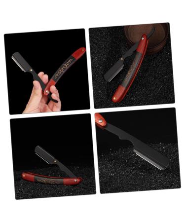 Frcolor Razor Holder for Men - Foldable Travel Razor Rustproof Steel Eyebrow & Barbershop Razor Perfect for On-the-Go Grooming - Buy Online on GoSupps.com