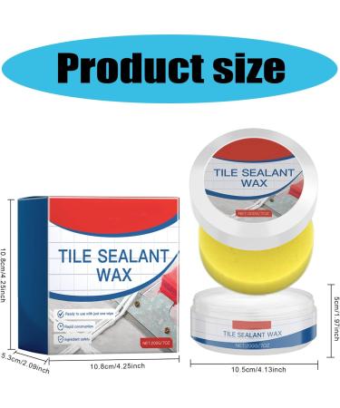 XUZHID Seam Isolating Pastes Ceramic Tile Cleans Isolation Pastes Tile Grout Sealant Waxes for Kitchen and Bathroom - Buy Online on GoSupps.com