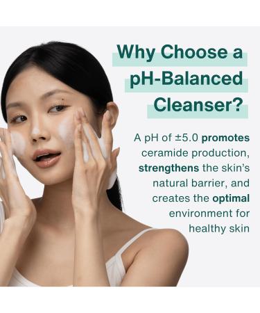MANIA HOLIC pH Balanced Hydrating Facial Gel Cleanser for Dry and Sensitive Skin pH Balance 5.0 Purifying Pore Care Oil Control Korean Skincare 6.76 fl oz - Buy Online on GoSupps.com