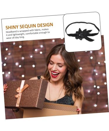 Gogogmee Sequin Hair Band Sequin Headband Sequin Hair Hoop Party Hair Accessories Women Headwear - Buy Online on GoSupps.com