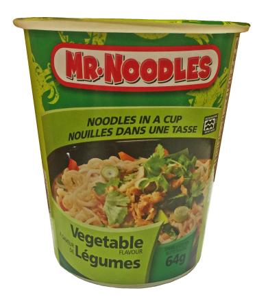 MR. NOODLES Cup Vegetable 64g x 12