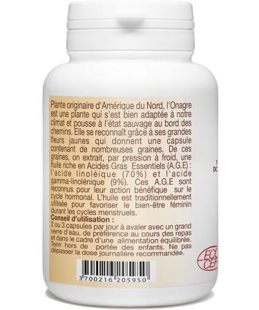 Evening Primrose Organic - 503 mg - 100 Marine Capsules - Buy Online on GoSupps.com
