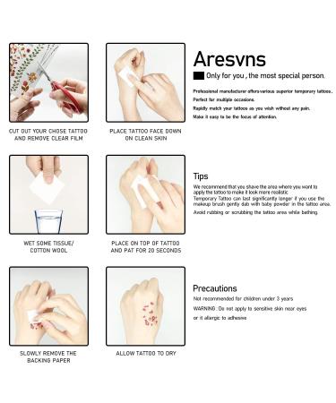 Chinese Characters Temporary Tattoo - 130+ Designs, Realistic Fake Word Tattoos, Waterproof & Long-lasting - Perfect Christmas Gift - Buy Online on GoSupps.com