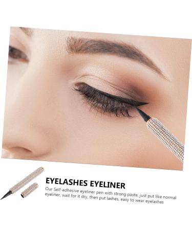 CANIGHT 1pc Eyeliner Black Pen Eyelash Glue Pen for False Lashes Eye Makeup Pencil Makeup Supply Plastic - Buy Online on GoSupps.com