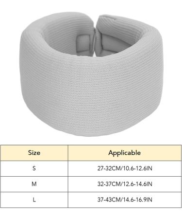 Ouken Neck Support Cushion - Adjustable Soft Neck Pillow for Comfortable Home Use - Gray Nylon & Elastic Sponge Design - Buy Online on GoSupps.com