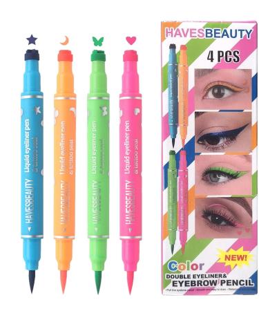Makeup eyeliner-ti-boot-eyeliner 4pcs clean makeup eyeliner pencil sealing eyeliner | long term eyeliner for dating travel daily life  - Buy Online on GoSupps.com