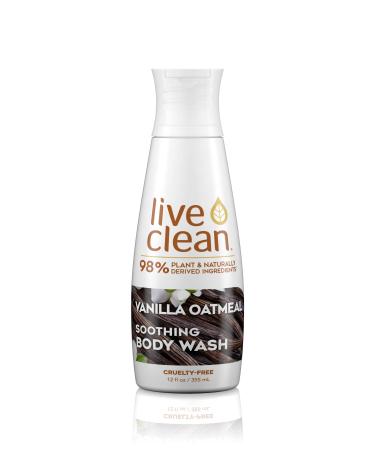 Live Clean Body Wash  Soothing Vanilla Oatmeal  17 Oz Coconut Lime 17 Fl Oz (Pack of 1)
