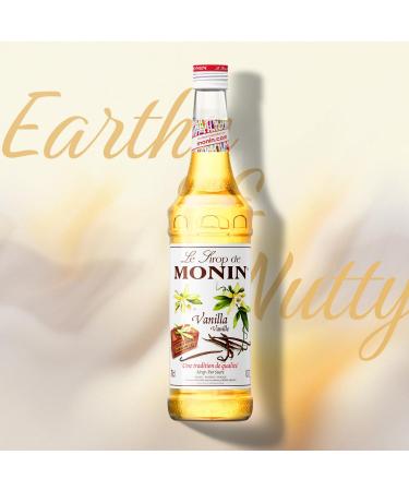 MONIN - Sirop de Vanille de Madagascar - Pour Caf Chocolat Chaud Capuccino ou Latte - Ar mes Naturels - Bouteille en Verre - 70 cl - Buy Online on GoSupps.com